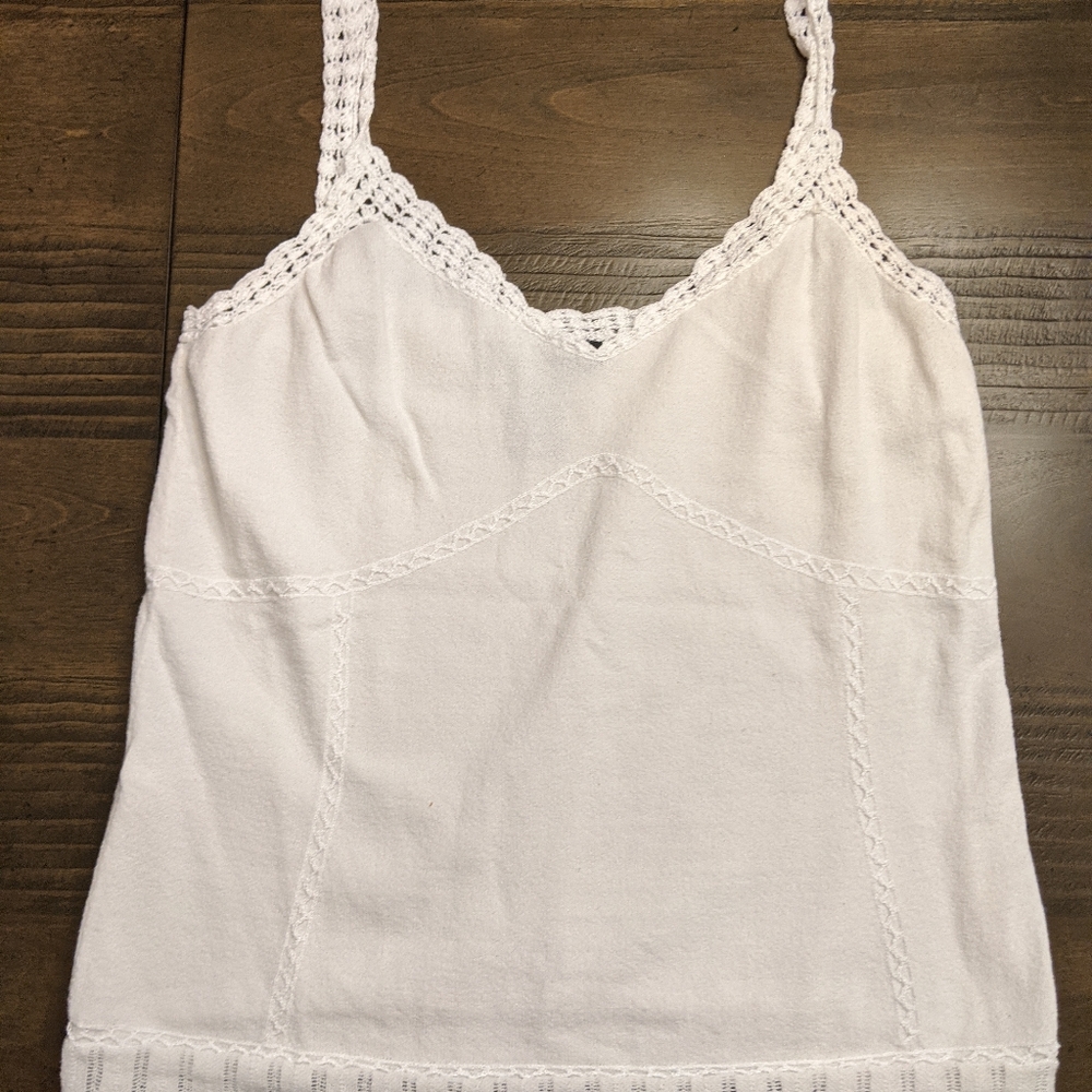 White tank top